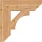 Ekena Millwork Westlake Slat Smooth Bracket, Western Red Cedar, 5 1/2"W x 22"D x 22"H BKT06X22X22WTL06SWR - alternate 3